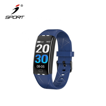 2019 New Bluetooth 4.2 Color Screen Heart Rate Detection Smart Fitness Watch Bracelet with Four Heart Rate Lights